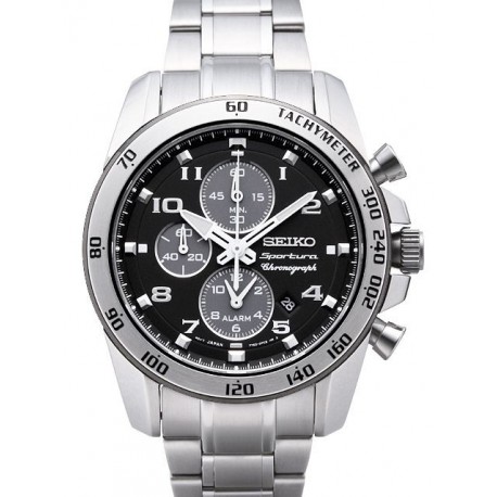 Ceas de mana Barbatesc Seiko Sportura Alarm Chronograph SNAE61P1 