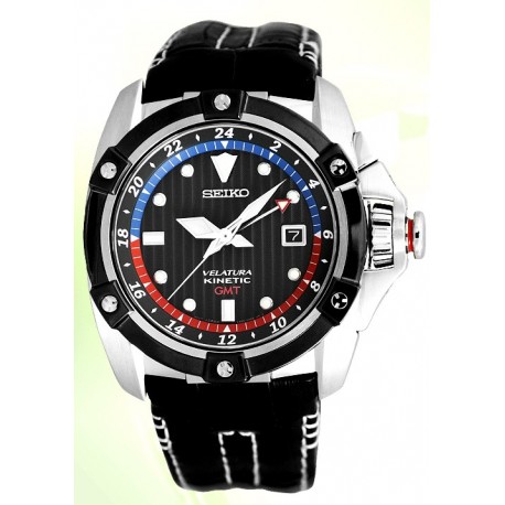 Ceas de mana Barbatesc Seiko Velatura Kinetic GMT  SUN013P1