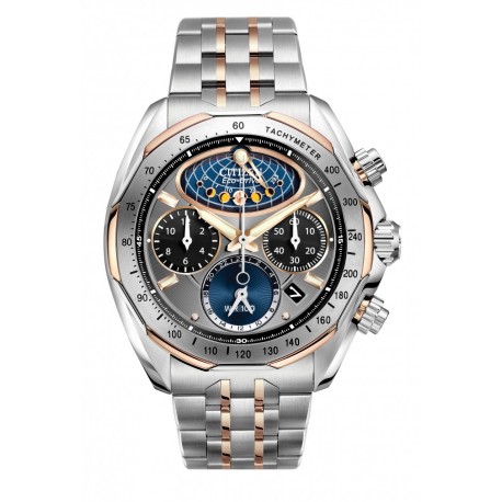 Ceas de mana barbati Citizen Moon Phase Flyback Chronograph AV3006-50H