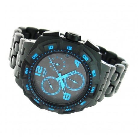 Ceas de mana Swatch Black Dunes Blue SUIB409