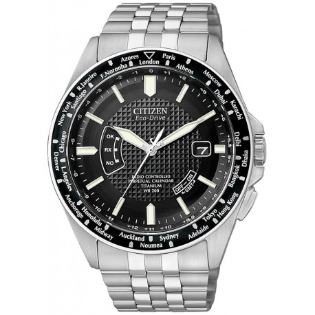 Ceas de mana barbati Citizen World Perpetual A-T CB0030-56E