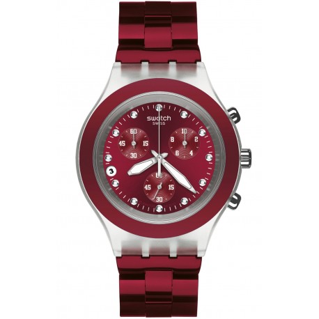 Ceas de mana Swatch Full-Blooded Burgundy SVCK4054AG