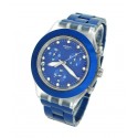 Ceas de mana Swatch Full-Blooded Navy SVCK4055AG