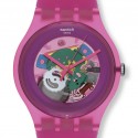 Ceas de mana Swatch Pink Lacquered SUOP100