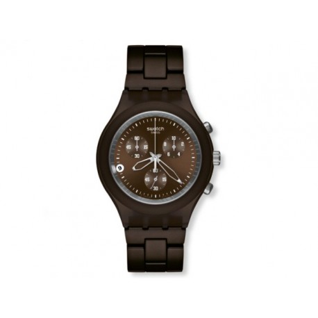 Ceas de mana Swatch Full-Blooded Smokey Brown SVCC4000AG