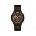 Ceas de mana Swatch Full-Blooded Smokey Brown SVCC4000AG