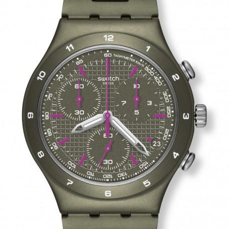 Ceas de mana barbatesc Swatch Green Coat YCM4002AG