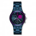 Ceas de mana barbatesc Swatch Blue Fuchsia Circle YCN4007AG