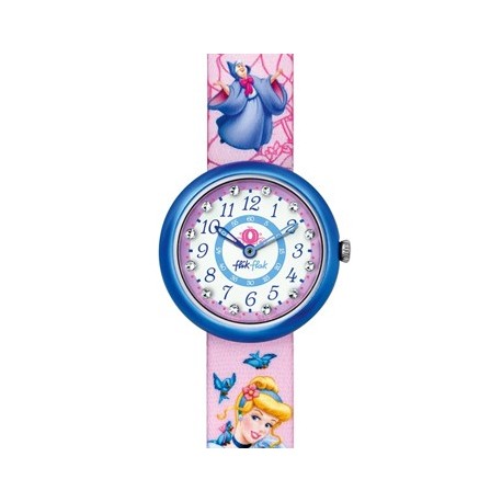 Ceas copii Swatch Flik Flak Disney Princess Summer Palace Cinderella FLN050