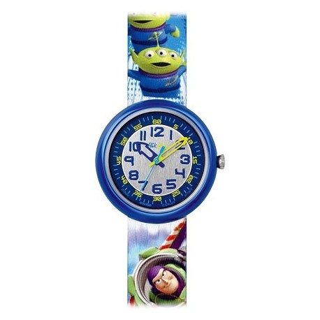 Ceas de mana copii Swatch Flik Flak Toy Story FLN052