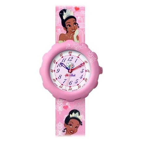 Ceas copii Swatch Flik Flak Disney Pritesa Tiana FLS026