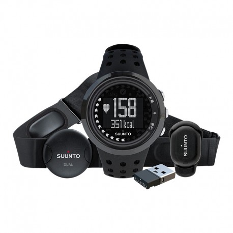 Ceas de mana unisex Suunto M5 All Black Running Pack SS016648000