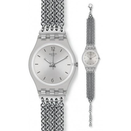 Ceas de mana dama Swatch Chain Waterfall LM137G