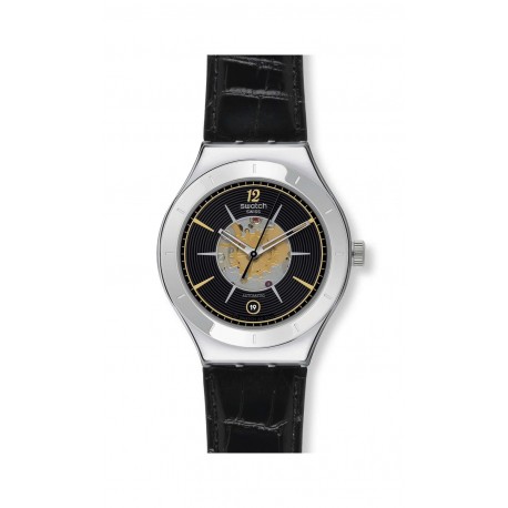 Ceas de mana unisex Swatch Dark Sky Automatic YAS407