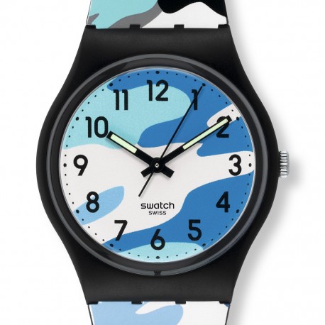 Ceas de mana Swatch Hiding Blue GB263