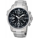 Ceas de mana barbatesc Seiko Pilot Solar Chronograph SSC075P1