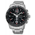 Ceas de mana barbatesc Seiko Sportura Alarm Chrono SNAE95P1