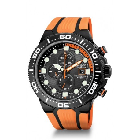 Ceas de mana barbati Citizen Scuba Fin Chronograph CA0517-07E 