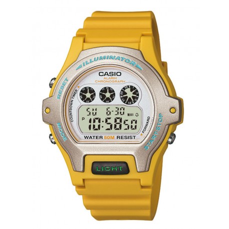 Ceas de mana dama Casio  Yellow LW-202H-9AV LW202H