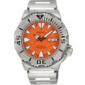 Ceas de mana barbatesc Seiko new orange Monster 2 Automatic SRP309