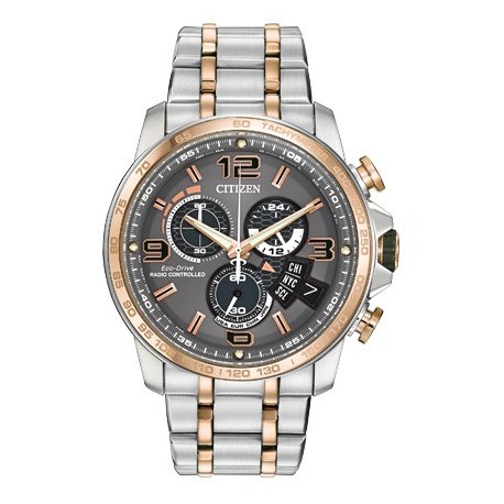 Ceas de mana barbatesc Citizen Chrono Time A-T Eco-Drive BY0106-55H 