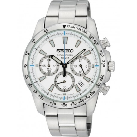 Ceas de mana barbatesc Seiko Watches Sports Chronograph SSB025P1