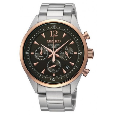 Ceas de mana barbatesc Seiko Watches Sports Chronograph SSB068P1 