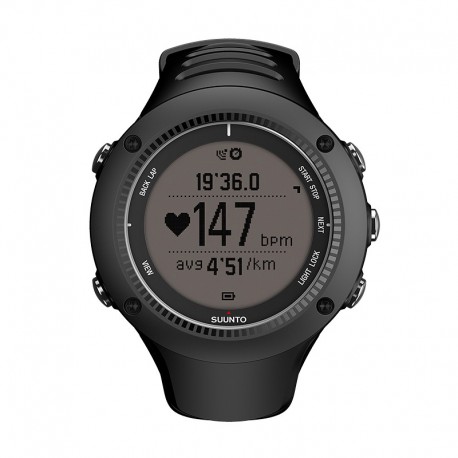 Ceas de mana unisex Suunto Watches Ambit 2 R Black HR SS020655000