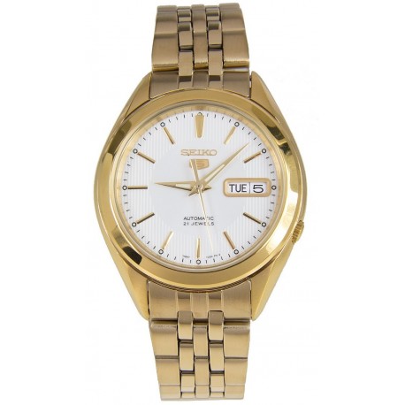 Ceas de mana auriu Seiko 5 Watches Automatic SNKL26