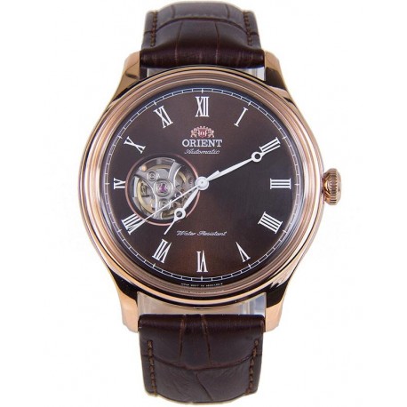 Orient auriu Automatic Open Heart FAG00001T0