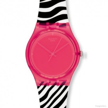 Ceas de mana Swatch Pink Zeb GR157